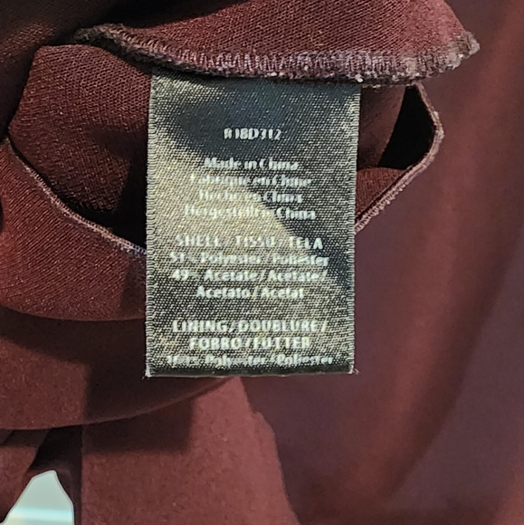 EUC Rachel Zoe Cabernet Devon Off the Shoulder Midi Dress Sz 6 - Picture 13 of 15